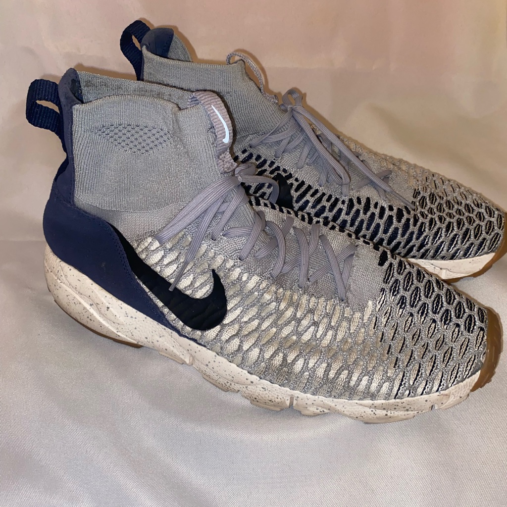 Nike Air Footscape Magista Flyknit 'Wolf Grey' Mens